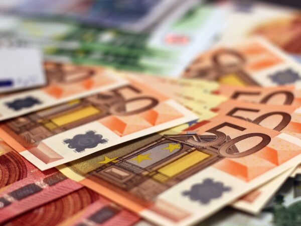 Billets en euro. @Pixabay
