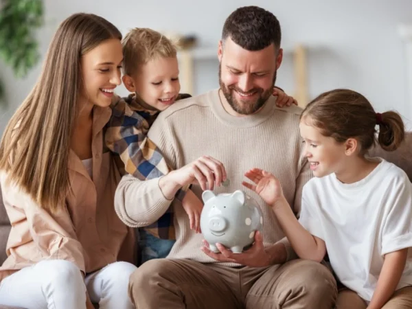 Épargne en famille. @Adobe
