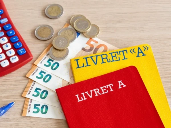 Le Livret A et des pièces. @Adobe